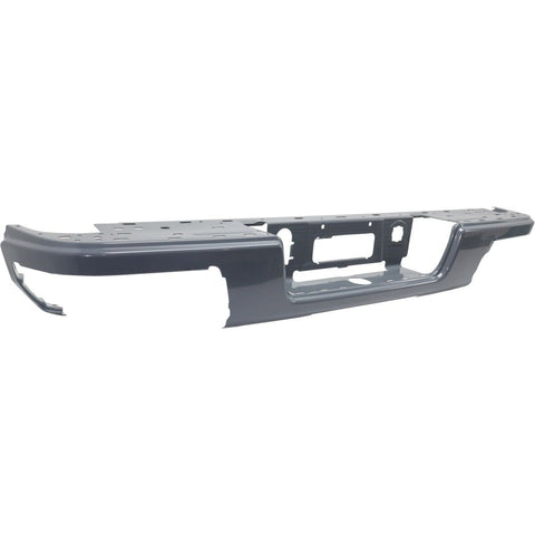 BUMPER FACE BAR RR PTM W/O SENSOR STEEL