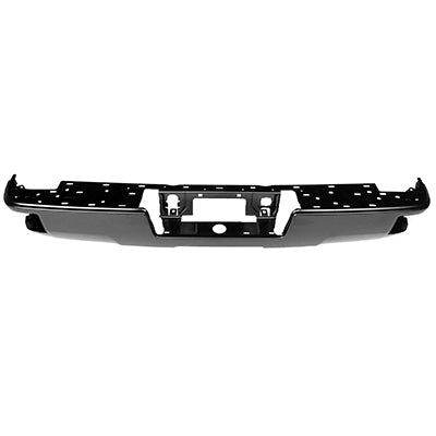 BUMPER RR BLACK PTM W/CORNER STEP W/O SENSOR