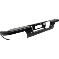 BUMPER FACE BAR RR PTM W/SENSOR STEEL