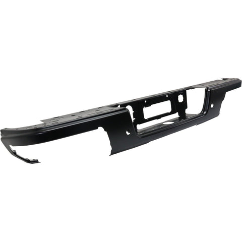 BUMPER FACE BAR RR PTM W/SENSOR STEEL