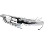 BUMPER FACE BAR RR CHROME W/SENSOR STEEL — photo 3
