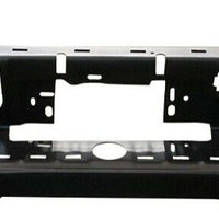 BUMPER FACE BAR RR STEEL BLACK PTM W/O BLIND SPOTS / SENSOR W/ SINGLE EXHAUST