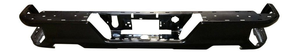 BUMPER FACE BAR RR STEEL PTM DUAL EXHAUST W/O BLIND SPOTS / SENSOR