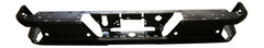 BUMPER FACE BAR RR STEEL BLACK PTM W/BLIND SPOTS/ SINGLE EXHAUST