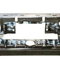 BUMPER FACE BAR RR STEEL CHROME W/BLIND SPOTS/ SENSOR/ DUAL EXHAUST