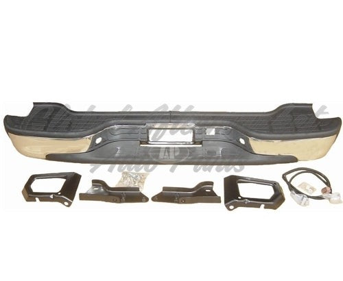 BUMPER ASSY RR (STEP BUMPER) CHROME