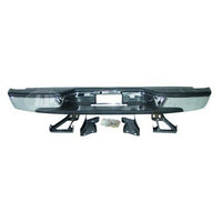BUMPER RR ASSY CHROME W/BRACKETS/PADS 1500 SERIES FLEETSIDE MODELS