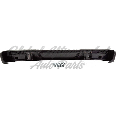 BUMPER RR ASSY BLACK W/O SENSOR W/BAR/ PAD TRUE MATCH TO 2003 UP COLOR/ FITS 18-25 W/O BLIND SPOT