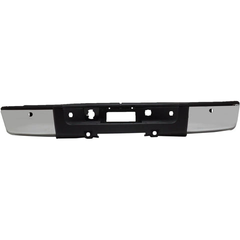 BUMPER RR ASSY CHROME W/OUTER PADS/END CAPS/SENSOR