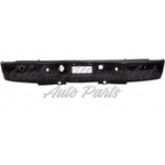 BUMPER RR ASSY BLACK EDP W/REBAR/END CAPS/OUTER PADS/SENSOR — photo 1