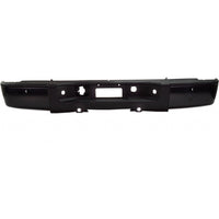 BUMPER RR ASSY BLACK EDP W/REBAR/END CAPS/OUTER PADS/SENSOR