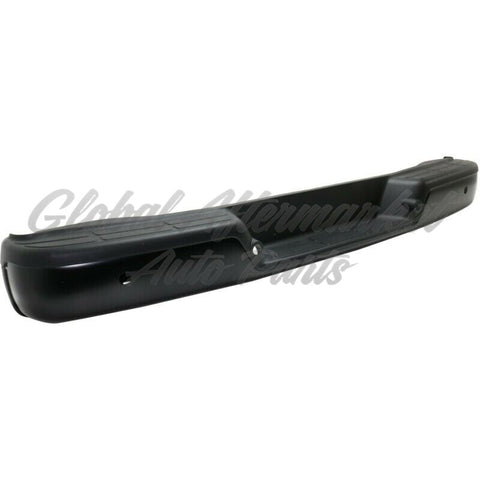 BUMPER RR BLACK W/SENSOR W/O BLIND SPOT