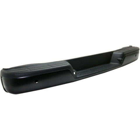 BUMPER RR BLACK W/SENSOR W/O BLIND SPOT
