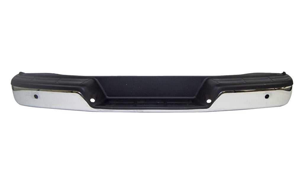 BUMPER FACE BAR RR CHROME W/SENSOR W/O BLIND SPOT