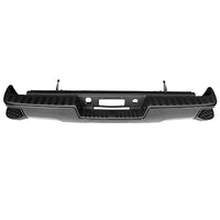 BUMPER RR ASSY BLACK W/CORNER STEP W/O SENSOR