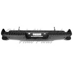 BUMPER RR ASSY BLACK W/CORNER STEP/SENSOR — photo 1