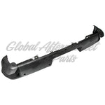 BUMPER RR ASSY BLACK W/CORNER STEP/SENSOR — photo 2