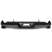 BUMPER RR ASSY BLACK W/CORNER STEP/SENSOR