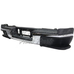 BUMPER RR ASSY CHROME W/PADS/BRACKETS/LAMPS W/O SENSOR — photo 3