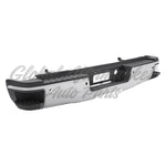 BUMPER RR ASSY CHROME W/SENSOR — photo 1