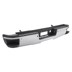 BUMPER RR ASSY CHROME W/SENSOR