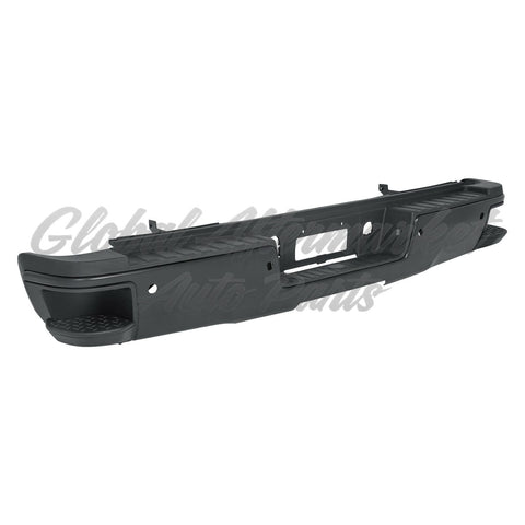 BUMPER RR ASSY BLACK PTM W/SENSOR