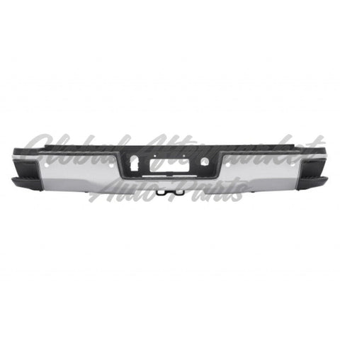 BUMPER RR ASSY CHROME W/SENSOR