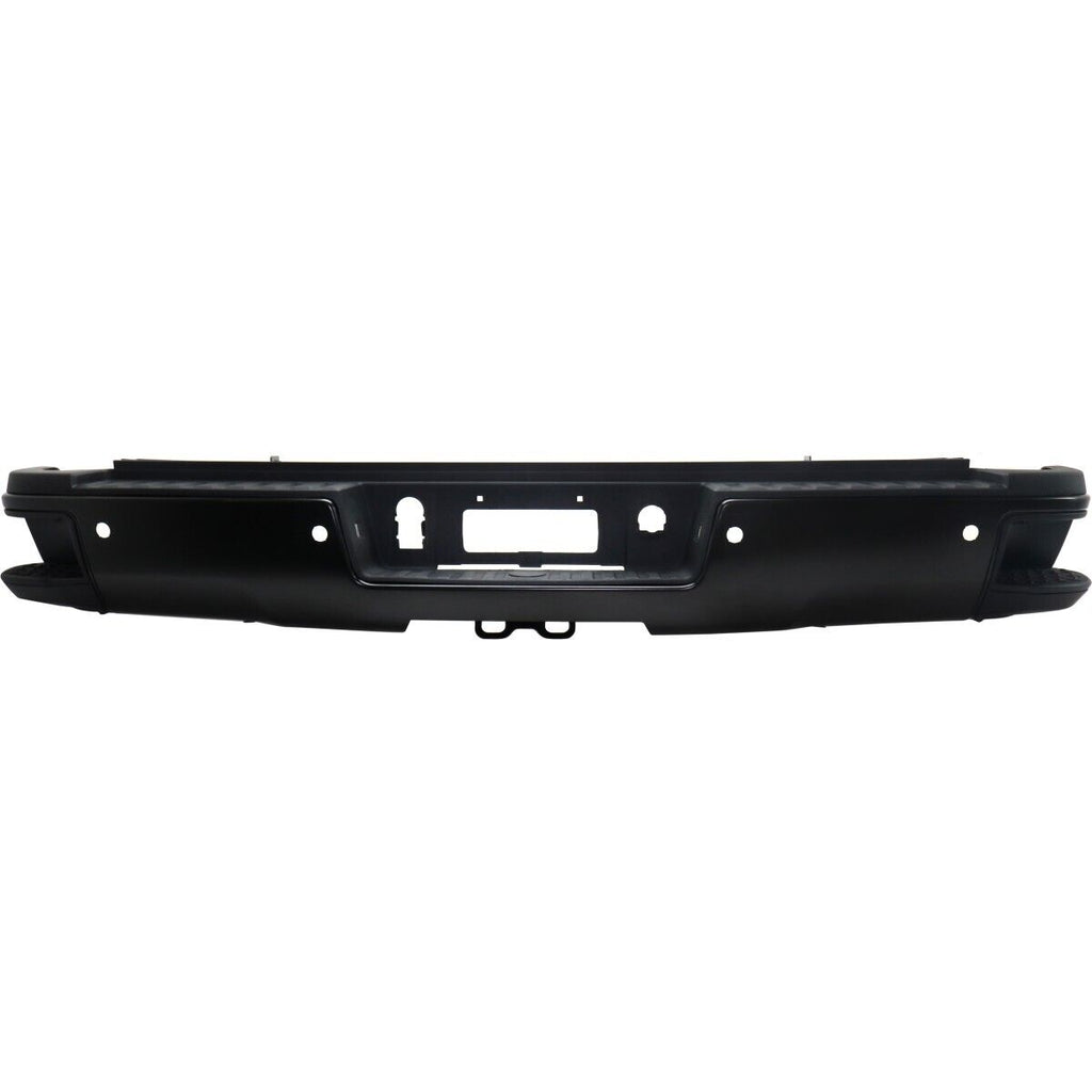 BUMPER RR ASSY BLACK PTM W/SENSOR