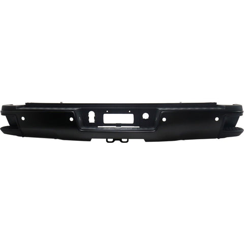 BUMPER RR ASSY BLACK PTM W/SENSOR