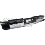 BUMPER RR ASSY CHROME W/SENSOR — photo 2