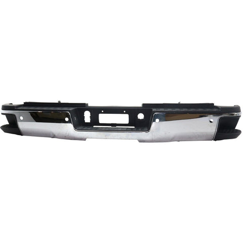 BUMPER RR ASSY CHROME W/SENSOR