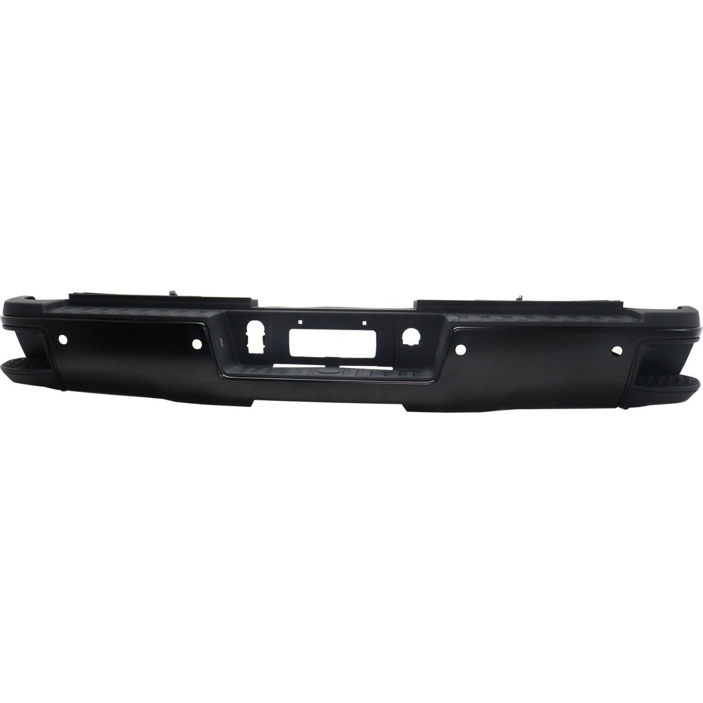 BUMPER RR ASSY BLACK PTM W/SENSOR