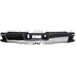 BUMPER RR ASSY CHROME W/SENSOR — photo 1