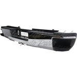 BUMPER RR ASSY CHROME W/SENSOR — photo 3