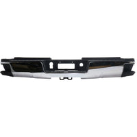 BUMPER RR ASSY CHROME W/SENSOR