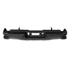 BUMPER RR BLACK PTM W/SENSOR