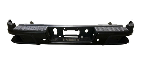 BUMPER RR ASSY BLACK PTM W/SENSOR W/O HITCH