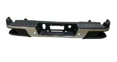 BUMPER RR ASSY CHROME W/SENSOR W/O HITCH