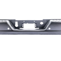 BUMPER RR ASSY BLACK PTM W/BLIND SPOT BRACKETS (FACE BAR/PAD/INSERTS/OUTER SUPPORT BRACKETS/BLIND SPOT/SENSOR)/SINGLE EXHAUST