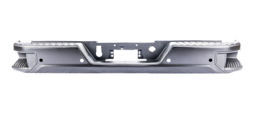 BUMPER RR ASSY BLACK PTM W/BLIND SPOT BRACKETS (FACE BAR/PAD/INSERTS/OUTER SUPPORT BRACKETS/BLIND SPOT/SENSOR)/SINGLE EXHAUST