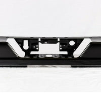 BUMPER RR ASSY BLACK PTM W/SENSOR / DUAL EXHAUST / BLIND SPOT BRACKETS (FACE BAR/PAD/INSERTS/OUTER SUPPORT BRACKETS/BLIND SPOT/ SENSOR)