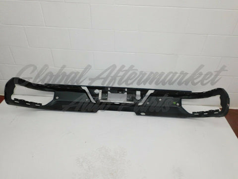 BUMPER RR ASSY BLACK W/ SINGLE EXHAUST / BLIND SPOT BRACKETS / SENSOR / DUAL RR WHEEL