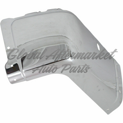 BUMPER END RR LH CHROME W/SENSOR