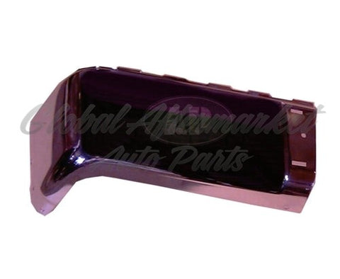 BUMPER END RR LH CHROME W/O SENSOR
