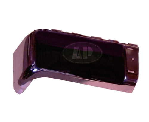 BUMPER END RR LH CHROME W/O SENSOR