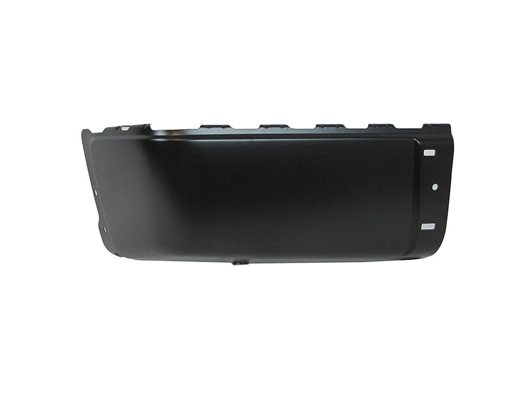 BUMPER END RR LH BLACK W/O SENSOR HOLE STEEL 2500/3500 SERIES 07-10