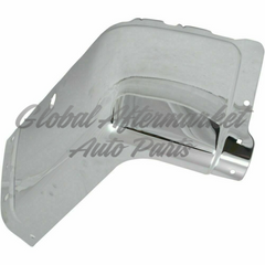 BUMPER END RR RH CHROME W/SENSOR