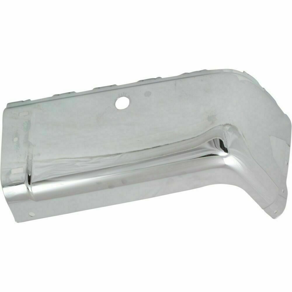 BUMPER END RR RH CHROME W/SENSOR
