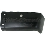BUMPER END RR RH BLACK W/SENSOR HOLE STEEL — photo 2