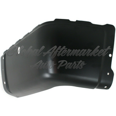 BUMPER END RR RH BLACK W/SENSOR HOLE STEEL